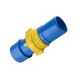 Cap Macho Engate Roscável 3&quot; Pol. Azul Viqua
