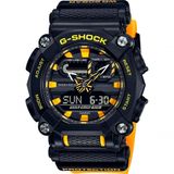 Relógio Casio G-shock Ga-900a-1a9dr Heavy Dut - Decagonal