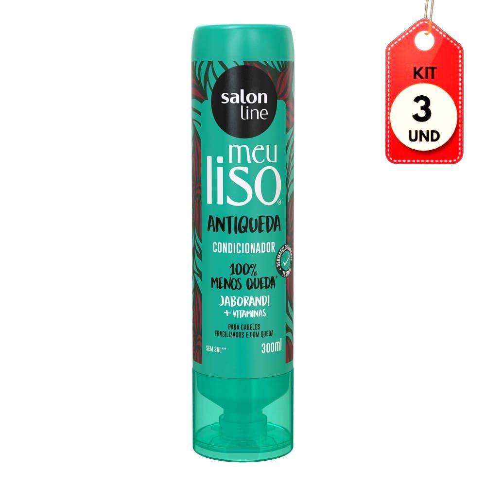 Kit C-03 Salon Line Meu Liso Antiqueda Condicionador 300ml