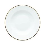 Jogo De Pratos Fundos Em Porcelana Flamingo Com 6 Peças 23,5cm Oxford Sofia