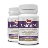 Kit 2 Simcaps Vitafor 400mg 30 Cápsulas