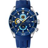 Relógio De Pulso Quartzo Masculino Esportivo Luminoso Impermeável Azul