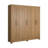 Guarda-roupas Casal 6 Portas 3 Gavetas Cr35194 Amêndola Amêndola