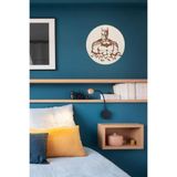 Plaquinha Decorativa Batman Branco Em Mdf [f031]