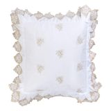 Almofada Decorativa Bordada 400 Fios Sensualle Branco Vilela Enxovais 2 Peças