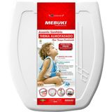 Assento Sanitário Almofadado Linea Thema Branco Mebuki