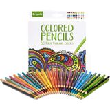 Lápis colorido de crayola, coloração adulta, diversão em atividades em casa, 50 contagem, multicolorido