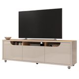 Rack Com Rodizíos Para Tvs De 60 Elkins Off White Noce