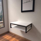 Aparador Industrial Branco Off White Moderno Cantinho Café Escritorio Simples Sala Estar Quarto