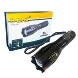 Lanterna Tática T6 Super Led Bmax Zoom Foco 2000x 3 Modos