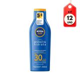 Kit C-12 Nivea Sun Fps30 Protetor Solar 200ml