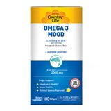 Omega 3 Mood 180 Softgels Por Country Life