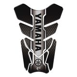 Adesivo Resinado Protetor De Tanque Moto Yamaha Preto Cor Preto