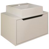 Gabinete Com Cuba Para Banheiro Bn3630x46 Branco