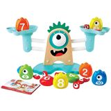 Hape Math Monster Scale Toy, STEAM Toy, L: 15, W: 7.1, H: 5.6 polegadas