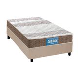 Cama Box Solteiro: Colchão Espuma Probel D33/ep Double Face + Base Clean(88x188)