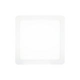 Luminária Led Sobrepor Quadrada Slim 12w 4000k - Kian 4000k (neutra)