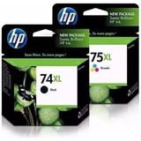 Cartucho Hp 74xl 75xl Preto E Color