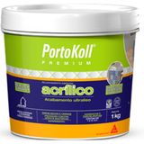 Rejunte Acrílico Premium Branco 1kg Portokoll