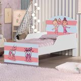 Cama Infantil Pequenas Bailarinas Com Colchão