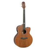 Violão Strinberg Elétrico Semi Jumbo Sj300c Walnut Satin