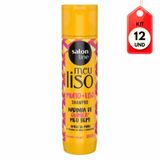 Kit C/12 Salon Line Meu Liso + Liso Amido De Milho Shampoo 300ml