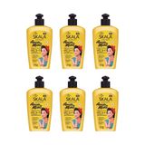 Creme Para Pentear Skala Amido Milho 250g - Kit Com 6un