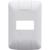 Kit 12 Placa 1 Posto Horizontal 4x2 Tramontina Aria Branca
