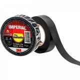 Fita Isolante 18mm X 20m Imperial Slim Preta 3m - Dez - 10