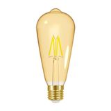Lâmpada Led Taschibra Filamento Vintage St64 4w E27