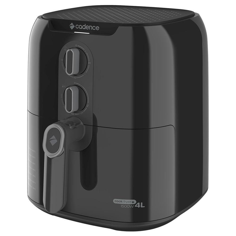 Fritadeira Sem Óleo 4l Cadence Cook Fryer Preta 220v