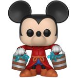 Funko Pop Disney: 90º do Mickey - Aprendiz Mickey Figura Colecionável, Multicolor