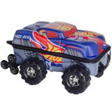 Mochila De Rodinhas 3d Maxtoy Hotwheels Race Monster Trucks