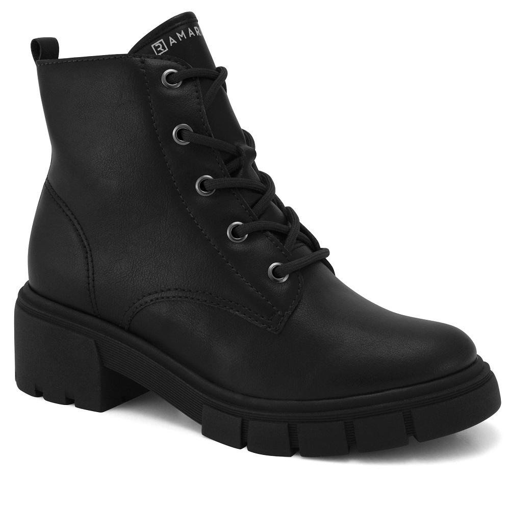 Bota Ramarim Coturno Ref 2412101-1 Preto 037