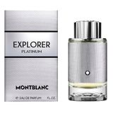 Perfume Explorer Platinum Montblanc Edp Masculino 100ml