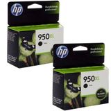 Cartucho Hp 950xl Kit 2 Pçs Preto 53ml - Cn045ab