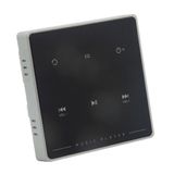 Amplificador Ambiente Parede Wall Player Usb Bluetooth Preto