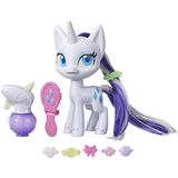 My Little Pony Magical Mane Rarity Toy - 6,5 Hair-Styling Pony Figure with Hair That Grows & Changes Color, 10 Acessórios Surpresa
