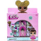 Lol Surpresa! Fashion Dress Up Dolls by Horizon Group USA. Crie temas e padrões DIY.O kit de atividade inclui 5 bonecas de papel, 1 adesivo reposicion