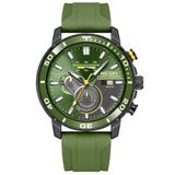 Relógio Masculino Quartzo Esportivo Luminoso Impermeável - Verde