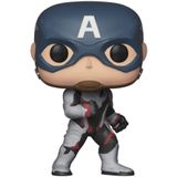 Funko Pop! Marvel: Vingadores Endgame - Capitão América, Multicolor