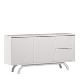 Buffet Aparador Vicenza 2 Portas E 2 Gavetas Off White - New Ceval