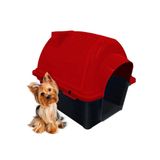 Casinha Pet Uv Iglu N1 Para Porte Pequeno 4 Cores De Escolha Cor:vermelha