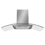 Coifa de Parede Glass 90 Inox Dupla Função Philco 127V