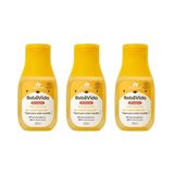Shampoo Davene Bebe Vida Leite De Arroz 200ml - Kit Com 3un