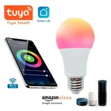 Lâmpada Smart Alexa 10w Rgb Super Led Wi-fi Inteligente 110v-220v