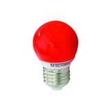 Lâmpada Led Bolinha 1w - Taschibra Vermelho