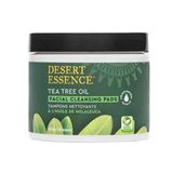 Almofadas De Limpeza Facial Com Óleo De Melaleuca 50 Almofadas Da Desert Essence