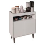 Balcão Aparador Buffet Cantinho Do Café 71cm Lice M24 Branco - Mpozenato