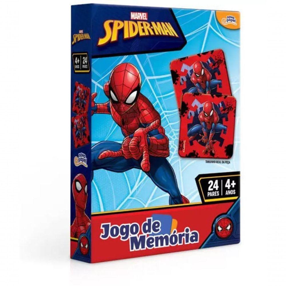 Jogo Da Memória Homem Aranha - 24 Pares - Toyster